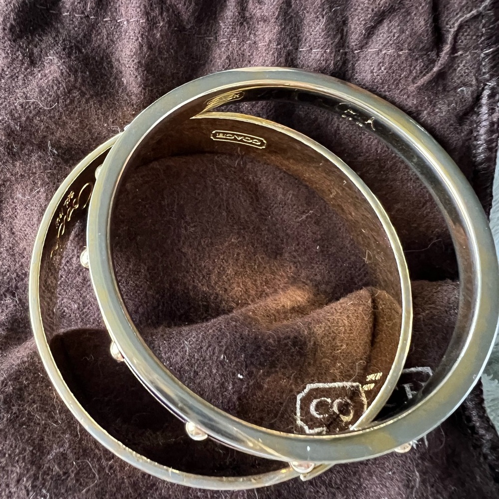 Coach Bangles/ Bracelets Set - image 7